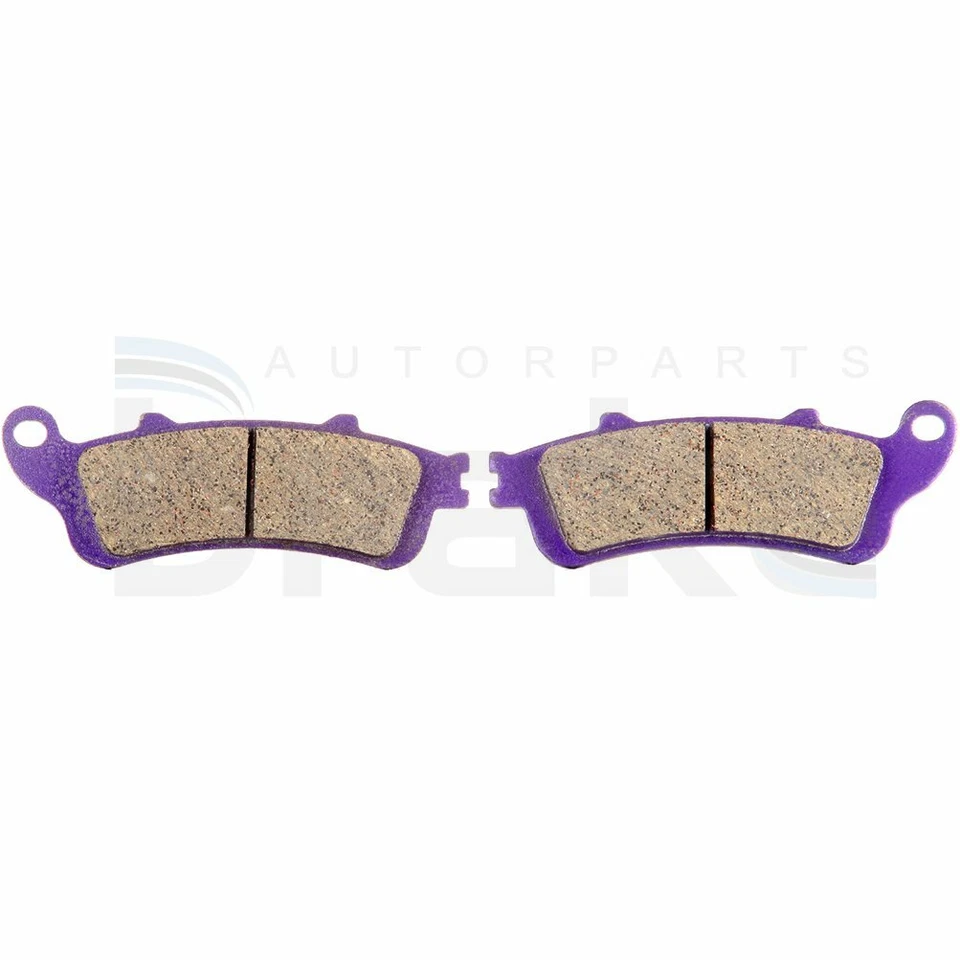 Pastillas de freno delanteras y traseras de fibra de carbono para Honda VTX1800F3 2005-2008 2006 2007 Foto 2 de 4