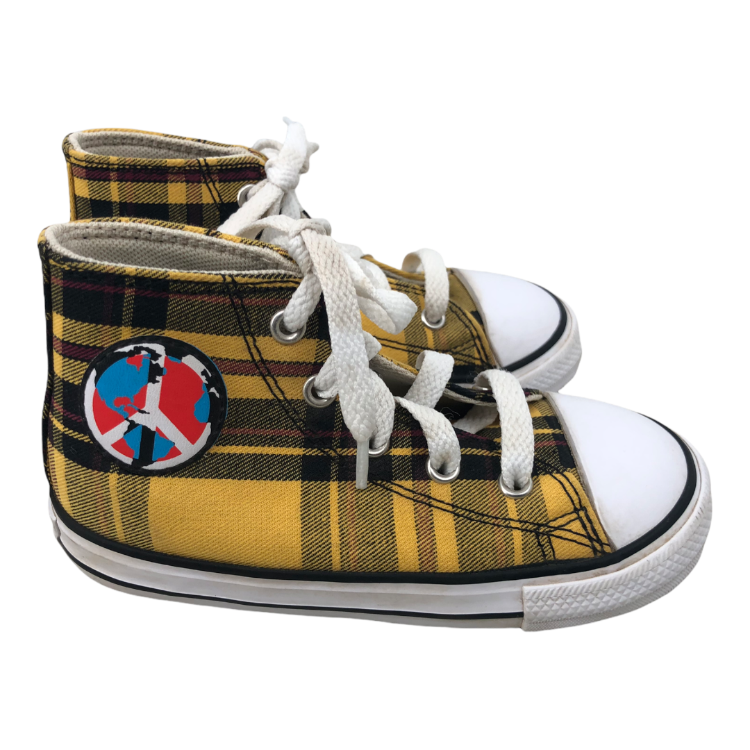 Chuck Taylor Converse All Stars High Size 9 Plaid Pack World  display picture 1