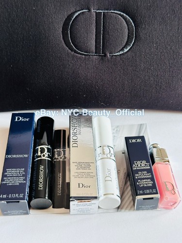 Dior 4pc Makeup Gift Set - Mascara | Lash Primer | Addict Lip Gloss Mini Samples - Picture 2 of 5