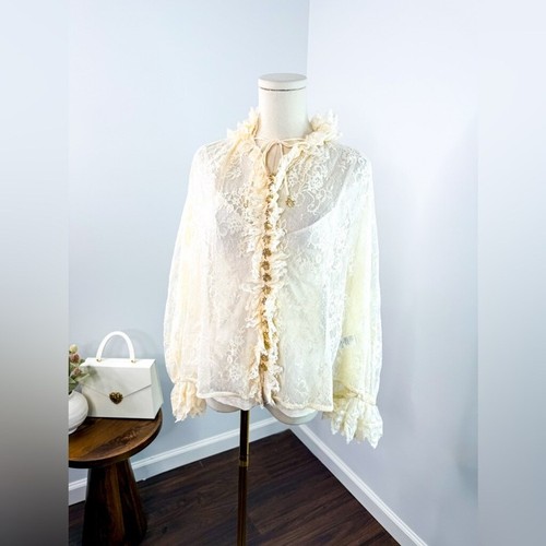 Zimmermann Lace Swing Blouse - Picture 2 of 9