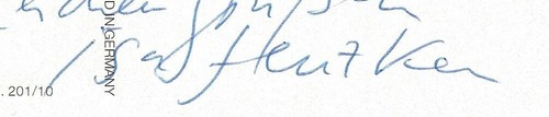 ISA GENZKEN (Gerhard Richter) UNIKAT - Handgeschriebene Bildpostkarte von 1992 - Bild 3 von 9