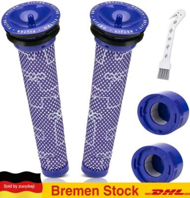 5xErsatz V8 Filter für Dyson V8 V7 Nachmotorfilter und Vorfilter Tierstaubsauger