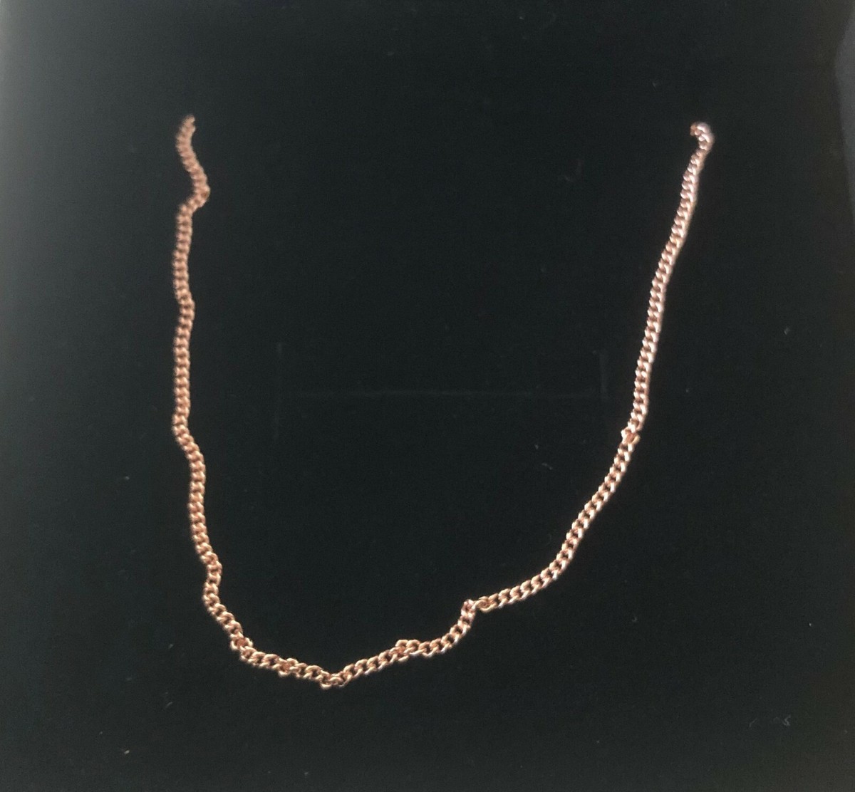 Pandora ROSE™ Curb Chain Necklace #388283-60 / 23.6 inches +FREE 