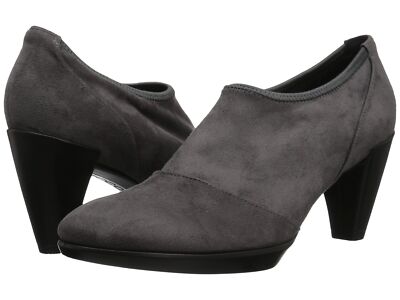 ECCO Shape 55 Plateau Shootie Titanium/Black Textile Women's Boot 10-10.5 / 41