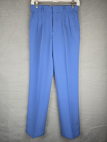Traje Chaqueta 14R Pantalones Vintage Falcone Knight Compo Jr Niño 3 piezas W27 Azul Nuevo con Etiquetas - Imagen 9 de 11