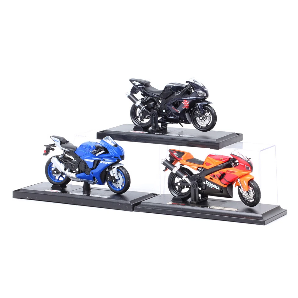 Maisto Yamaha YZF-R1 YZF-R6 YZF-R7 Escala 1/18 Motocicleta Bicicleta Diecast Modelo Juguete Foto 2 de 4