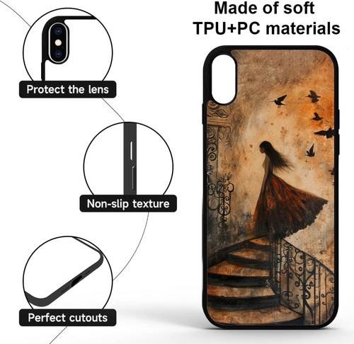 For Samsung A15 A16 S23 S24 S25 Ultra FE machinery aesthetics stair Funny Covers - 第 8/25 張圖片