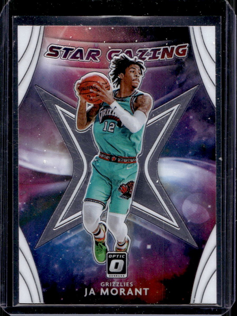 Ja Morant 2020-21 Donruss Optic #1 Star Gazing