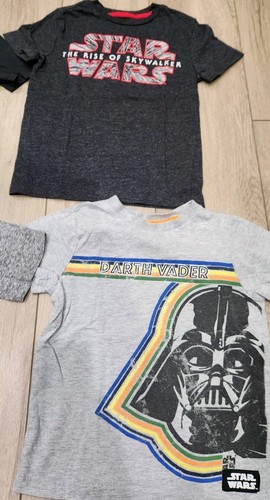 Star Wars Kids Size 5 (XS) Graphic Tshirts Bundle Of 9 Vader Yoda Chewy R2D2 - Picture 7 of 8