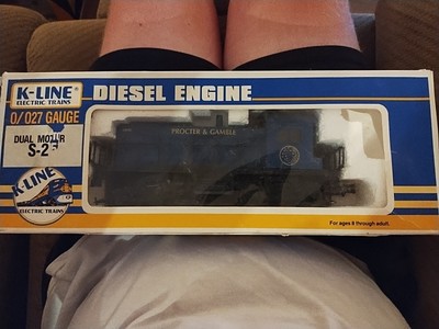 K-Line O-Scale Proctor & Gamble #1990 S-2 Dual Motor Diesel Switcher