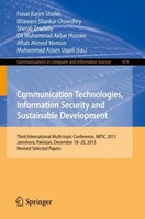 Communication Technologies, Information Security And Sustainable Development Aft