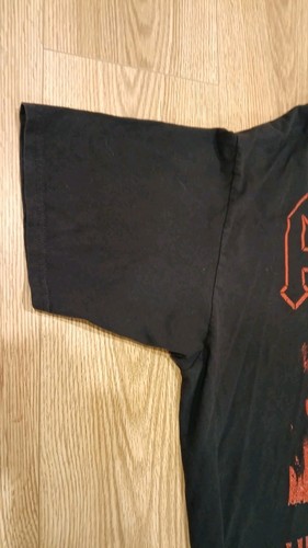 Vintage AC/DC Highway To Hell Black T-Shirt Size 3XL 100% Cotton tag Port&Co - Picture 2 of 16