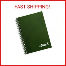 Top Flight Wired Personal Wirebound Notebook, 100 Sheets, College Rule, 7 x 5 In