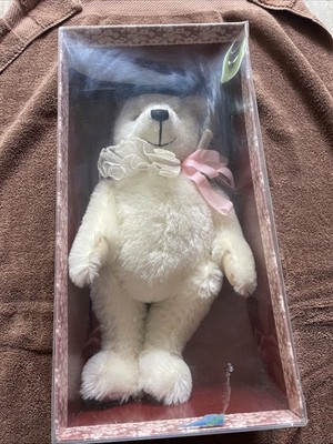 Steiff Ophelia Teddy Bear 0225/42 Mohair 1983 NIB Button in Ear Germany