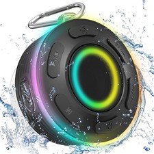 CASSA BLUETOOTH ZAKOTU DOCCIA ALTOPARLANTE IPX7 IMPERMEABILE SPEAKER LUCE LED VI
