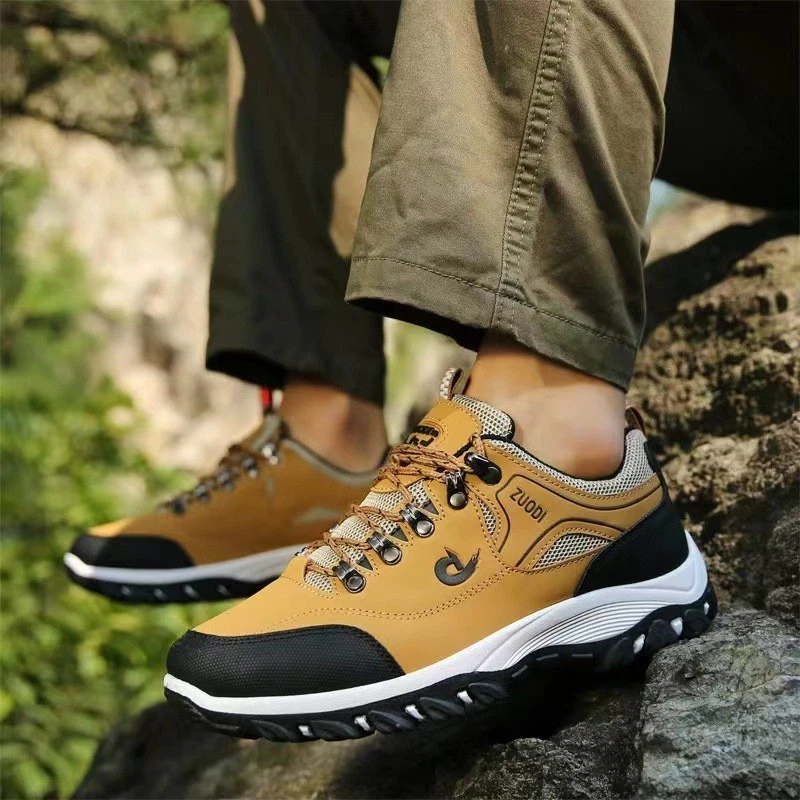 MENS SHOCK ABSORBING RUNNING TRAINERS CASUAL LACE GYM WALKING SPORTS SHOES 35-48