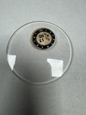 Vintage KK Pocket Watch Mineral Crystal Round Domed 46.43mm 20 9/16 21 1/8 Clear