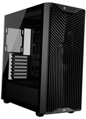 3200D RS Mid-Tower PC Case   3X RS120 PWM Fans Included, GPU Anti-sag Black