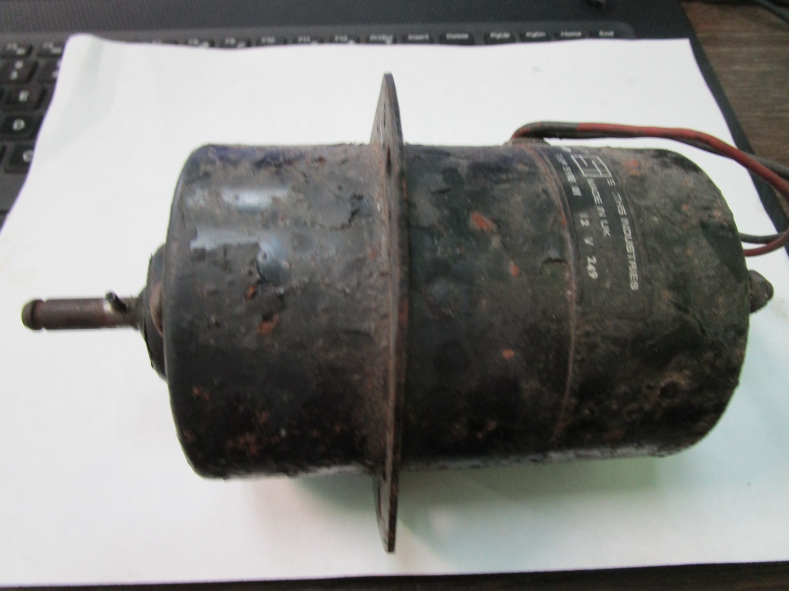 TVR T350 Cooling fan motor