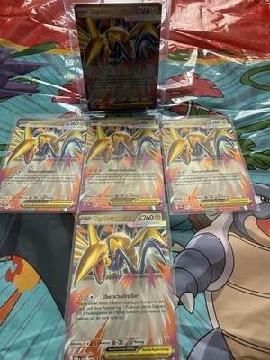 Pokémon 5x Mega-Panzeron ex 055/088   Set / Bundle   Top Zustand