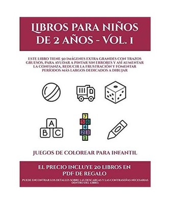 Juegos de colorear para infantil [Libros para niños de 2 años - Vol. 1]: Este 