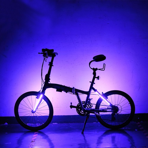 Luces de ciclismo con luz para portabicicletas de 5 colores para manillar de carretera señales de giro LED - Imagen 10 de 11