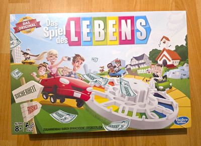 Hasbro Gaming Das Spiel des Lebens Brettspiel, 2 Spieler, 8-11 J.