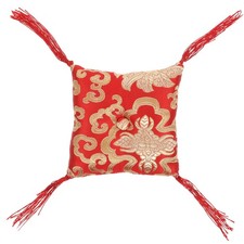 Neck Cushion Pillow Cloth Yoga Bolsters Heart Chakra Singing Bowl