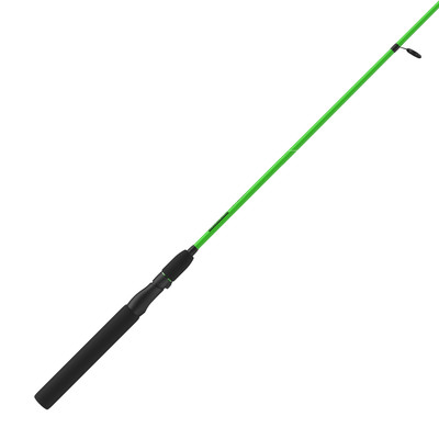 Spinning Fishing Rod, 4-foot 6-inch 2-Piece Medium-Light Power, Green