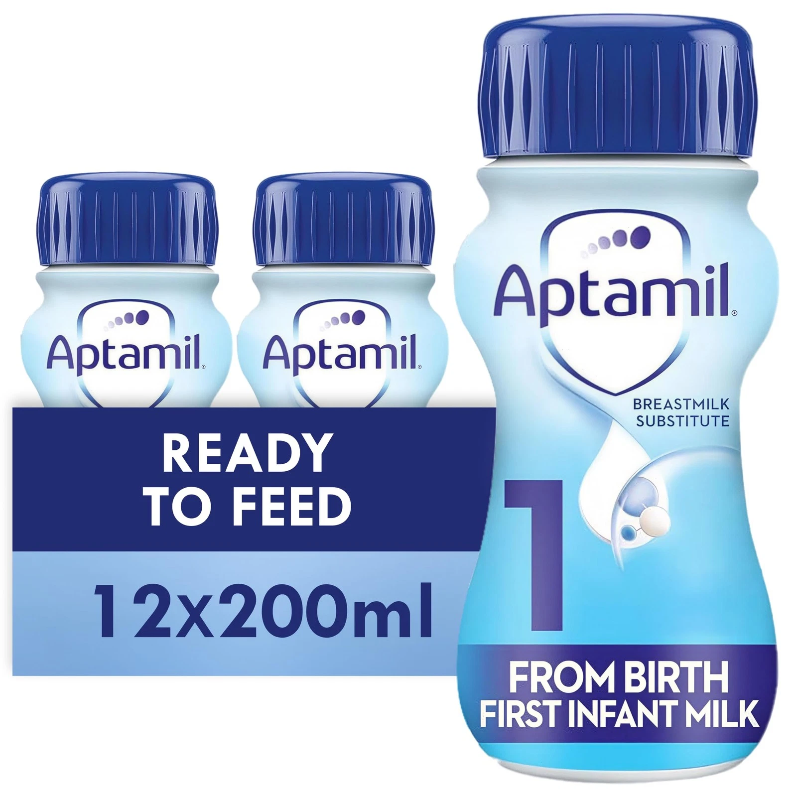 Aptamil 1 First Infant Milk From Birth, 200ml
Opens in a new window or tab