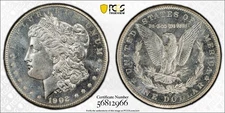1902-O Morgan Silver Dollar - PCGS MS 64