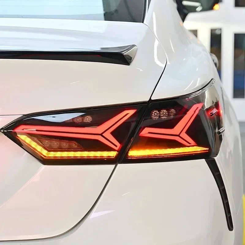 Pair Of Car Tail Light Assembly For Toyota Camry 2018-2021 LED Dynamic Foto 3 de 4