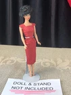 Vintage 1960's BARBIE ® Fashion Pak Polka Dot RED SHEATH DRESS