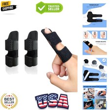 Finger Splint, Universal Trigger Finger Brace for Broken/Arthritis Pain and S...