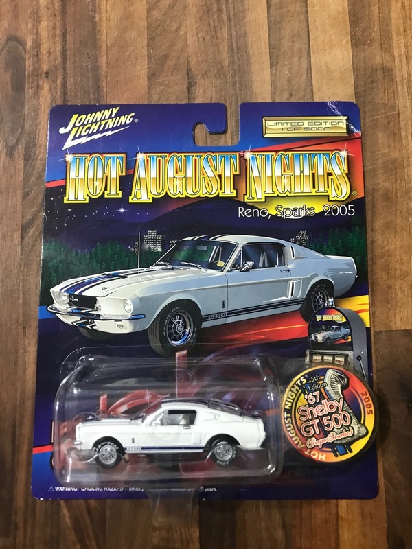 Johnny Lightning BENT CORNER 1967 Shelby GT500 1:64 1 of 5000 5th Edition