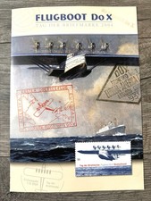 Briefmarken Sonderausgabe Flugboot Do X, neuwertig