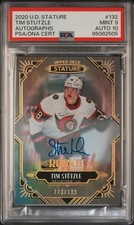 2020-2021 UD STATURE AUTOS #132 TIM STUTZLE 173/199 PSA 9 AUTO 10