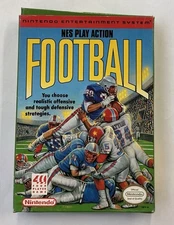 Play Action Football Nintendo Entertainment System NES Complete Tested