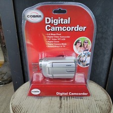 Cobra Digital Camcorder 5 MP Camera Digital Zoom Silver DVC910 New In Package
