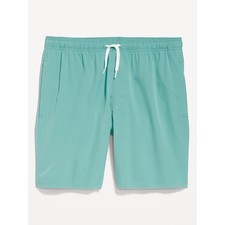 Old Navy Mens 7" Swim Shorts Lumi Blue 665108 Medium NWT
