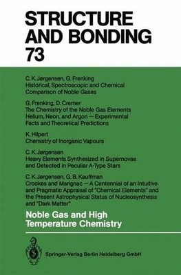 Noble Gas and High Temperature Chemistry by Dieter Cremer, Ge... - 9783662150498
