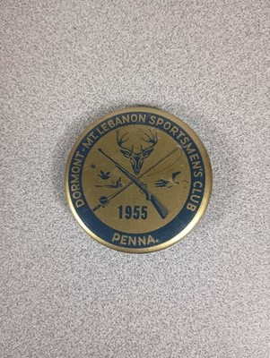 Vintage 1955 Dormont Mt. Lebanon Sportsmen's Club Button