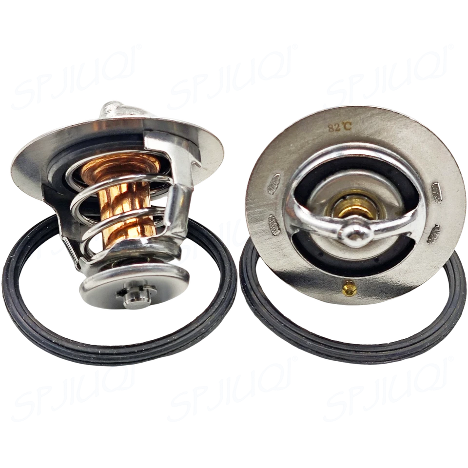 2Pcs 82℃ 90916-03075 Engine Coolant Thermostat For Lexus GS400 GS430 IS300 SC300 - Изображение 3 из 4