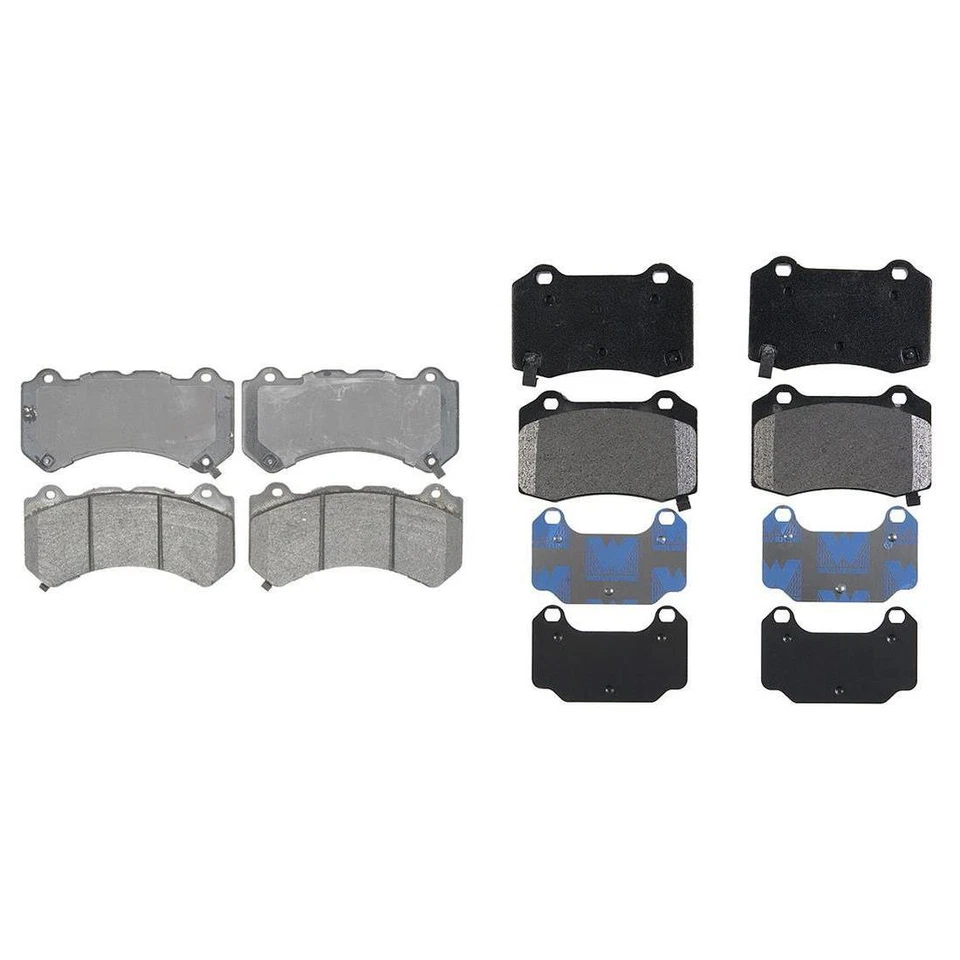 Pastillas de freno metálicas Element3 para Cadillac CTS 2014 2013 2012-2009 delanteras y traseras Foto 4 de 4