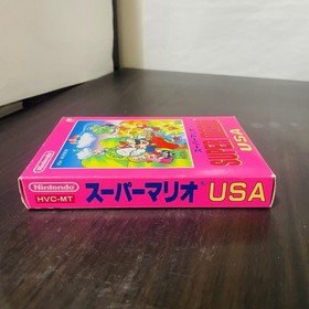 Super Mario USA With Box & Manual Nintendo Famicom 1992 Japanese Version HVC-MT