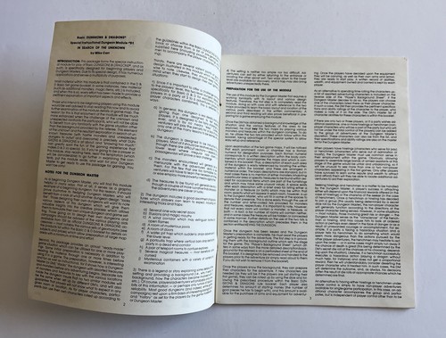 Dungeons and Dragons In Search of the Unknown TSR 1979 - Picture 7 of 16