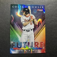 2021 Bowman's Best Colton Cowser FUTURE VIBRANCE LAVA REFRACTOR /50 #BFV-40 💎