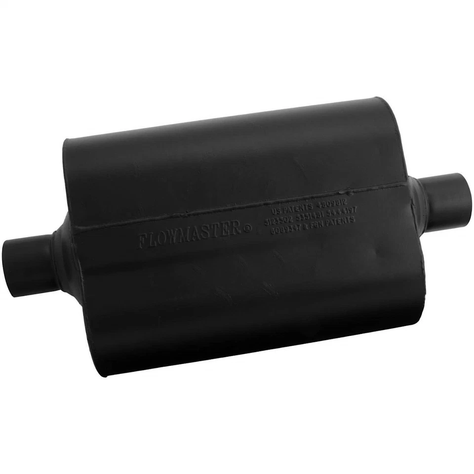 Silenciador ovalado Flowmaster 952445 para Toyota Tacoma 2001-2005 Foto 3 de 4