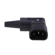 Schurter IEC C14 Angled Male Cable Mount. 4733.0000