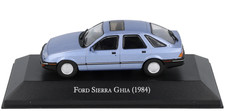 Ford Sierra Ghia (1984) Argentina Coche Modelo Juguete Azul Diecast Salvat Escala 1:43